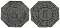 5 Pfennig  Haynau, Schlesien/ Polen Haynauer Stadtblatt, Notgeld prägefrisch
