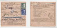 3. Reich / Konzentrationslager Buchenwald Paketmarke unterschrieben von der SS - O.Brinkmann Paketmarke an den Schutzhäftling No 41431 Konzentrationslager Buchenwald -
