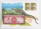 Trinidad & Tobago 1 Dollar-Banknote in Numisbrief Trinidad & Tobago, 1 Dollar-Banknote in Numisbrief -