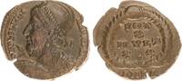 Antike / Römische Kaiserzeit Kleinbronze Bronze des Julianus II. Portrait n.l./VOT X MVLT XX im Kranz -