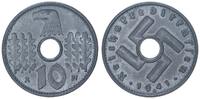 Deutschland / Reichskreditkassen 10 Pfennig Nebengebiete J.619 sehr seltenes Jahr -