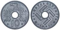 Deutschland / Reichskreditkassen 10 Pfennig Nebengebiete J.619 sehr seltenes Jahr -