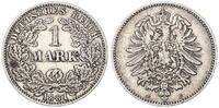 Deutschland / Kaiserreich 1 Mark kleiner Adler J.9 -