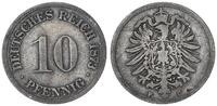 Kaiserreich 10 Pfennig J.4 besseres Jahr * -