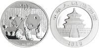 China 10 Yuan Panda Himmelstempel -