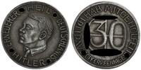 3. Reich Medaille Spendenmedaille 50 Opferpfennige, Hitlerportrait ** -