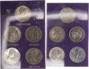 Großbritannien Münzen Set 1/2 New Penny - 50 New Pence -