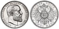 Deutsches Kaiserreich - Sachsen Coburg Gotha 2 Mark Herzog Alfred -