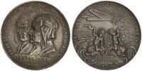 Weimarer Republik Goetz Medaille Auf den ersten Europa Amerika Flug der Bremen -
