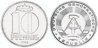 DDR 10 Pfennig Aluminium -