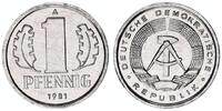 Deutschland / DDR 1 Pfennig Aluminium -