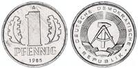 Deutschland / DDR 1 Pfennig Aluminium -