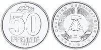 DDR 50 Pfennig Aluminium -