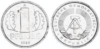 Deutschland / DDR 1 Pfennig Aluminium -