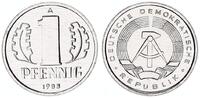 Deutschland / DDR 1 Pfennig Aluminium -