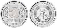 Deutschland / DDR 5 Pfennig sehr selten in dieser Erhaltung -