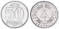 DDR 50 Pfennig Aluminium -