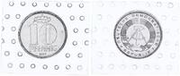 DDR 10 Pfennig Aluminium -