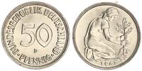 BRD 50 Pfennig Aus Originalrolle -