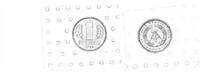 DDR 1 Pfennig Aluminium in original Folie der Staatsbank -