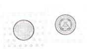 DDR 5 Pfennig Aluminium in original Folie der Staatsbank -