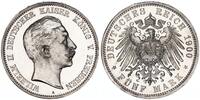 Preußen 5 Mark Wilhelm II. -