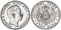 Preußen 5 Mark Wilhelm II. -