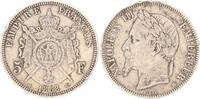 Frankreich 5 Francs Frankreich 5 Francs 1868 BB Straßburg -