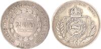 Brasilien 200 Reis Peter II. 200 Réis -