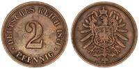 Deutschland / Kaiserreich 2 Pfennig Kursmünze J.2 -