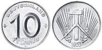 Deutschland / DDR 10 Pfennig J.1507 -