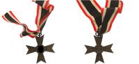 3. Reich Orden Kriegsverdienstkreuz 2.Klasse ohne Schwerter mit Band -
