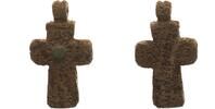 Byzanz / Mittelalter Kreuz aus Bein -