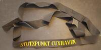 BRD Mützenband Stützpunkt Cuxhaven -