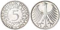 Deutschland 5 DM J.387 Silber Kursmünze -