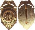 USA Göde Medaille Ex Chief N.Y. Thornwood Fire Dist. -