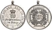 Kaiserreich Orden Kriegs Denkmünze 1870/1 Für Pflichttreue im Kriege -
