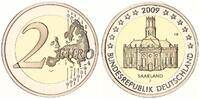 Bundesrepublik Deutschland 2 Euro Saarland Ludwigskirche -