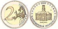 Bundesrepublik Deutschland 2 Euro Saarland Ludwigskirche -