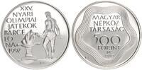 Ungarn 500 Forint Olympische Spiele in Barcelona - Olympisches Feuer -