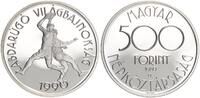 500 Forint 1989 Ungarn Fußball-WM PP