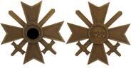 3. Reich Orden Kriegsverdienstkreuz 2.Klasse mit Schwertern ohne Öse -