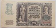 Deutsche Besatzungsausgaben des 2. Weltkriegs 20 Zloty Generalgouvernement Polen, Serie H -