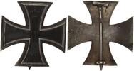 Kaiserreich Orden Eisernes Kreuz EK 1.Klasse gewölbt 800er Silber ohne Hersteller -