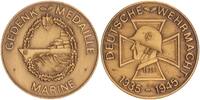 Medaille  BRD Gedenk Medaille Marine, Deutsche Wehrmacht vz-st