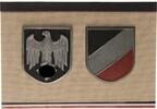 3. Reich Uniformteil Helmabzeichen Afrikakorps -