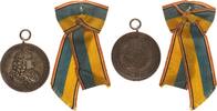 Kaiserreich tragbare Medaille 200jähriges Jubiläum der Schützengesellschaft zu Römhild (Thüringen), mit Band -