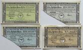 3. Reich/Third Reich 1 Achtellos I.- IV. Klasse 11. Deutsche Reichslotterie, Stempel: Staatl. Lotterie Einnahme Dresden A1 -