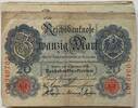 Deutsches Reich 20 Stück 20 Mark Lot -