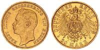 Deutschland / Kaiserreich / Hessen 20 Mark Gold Ernst Ludwig J.226 -